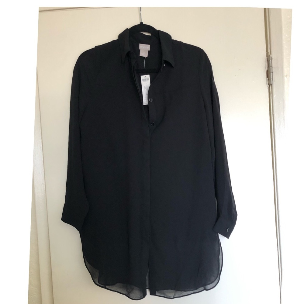 Chico’s Long Sleeve Tunis, NWT